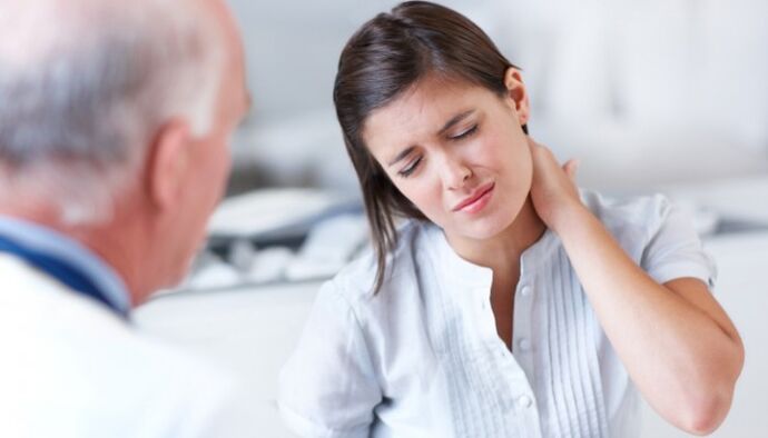 Make an appointment to see a doctor for neck pain